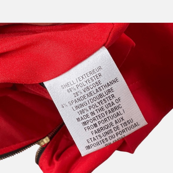 MILLY Little Red Dress - Picture 4 of 8